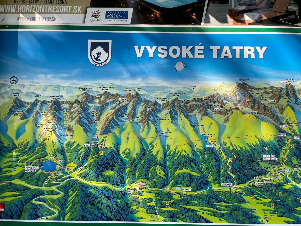 Apartman Bystrina Vysoké Tatry Exteriör bild